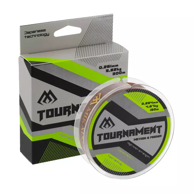 Mikado Tournament Method & Feeder 300m - Monofile Feeder- & Matchschnüre - 5900637168973 - 1