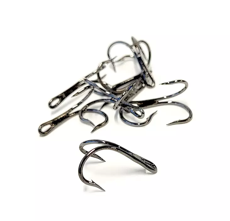 Mustad 80531BLN Tube Double Hook - Rohrfliegenhaken - 7021560011353 - 1