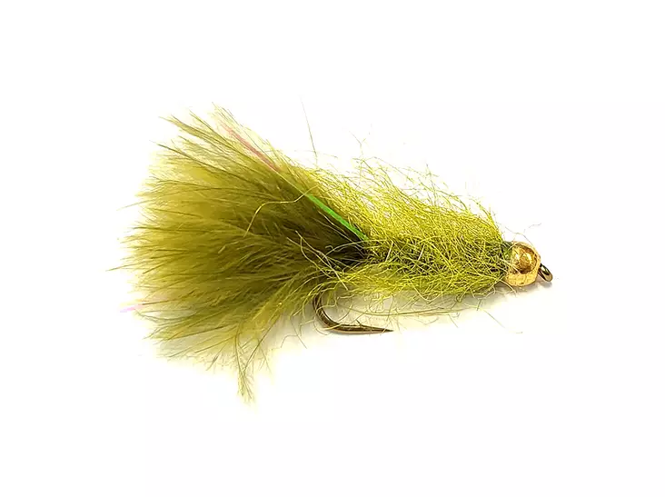 Olive Leech Tungsten Beadhead - Streamer und Wooly Buggers - 8859202532213 - 1