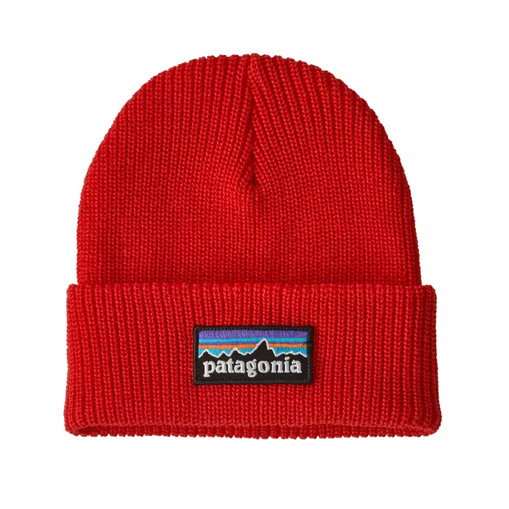 Patagonia Kids Logo Beanie Sizzle Red - Mützen - 198077304593 - 1
