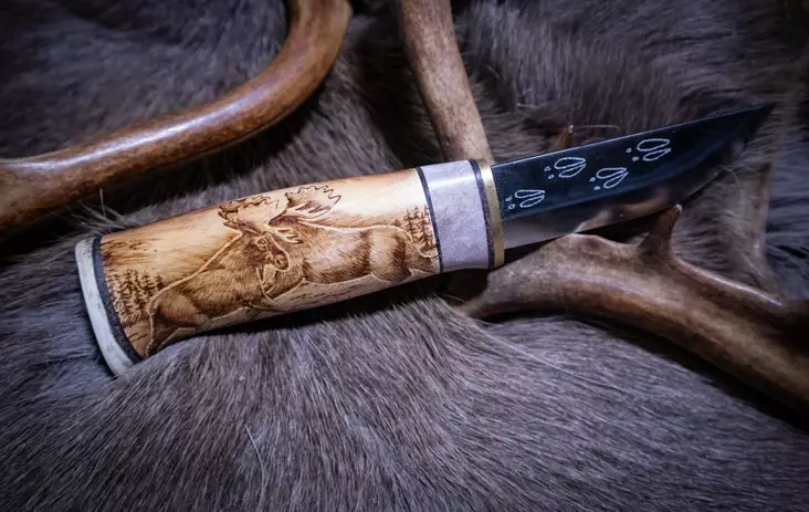 Pohjolan Tulet Elchbulle - Messer und Klingen - 55002500013 - 1