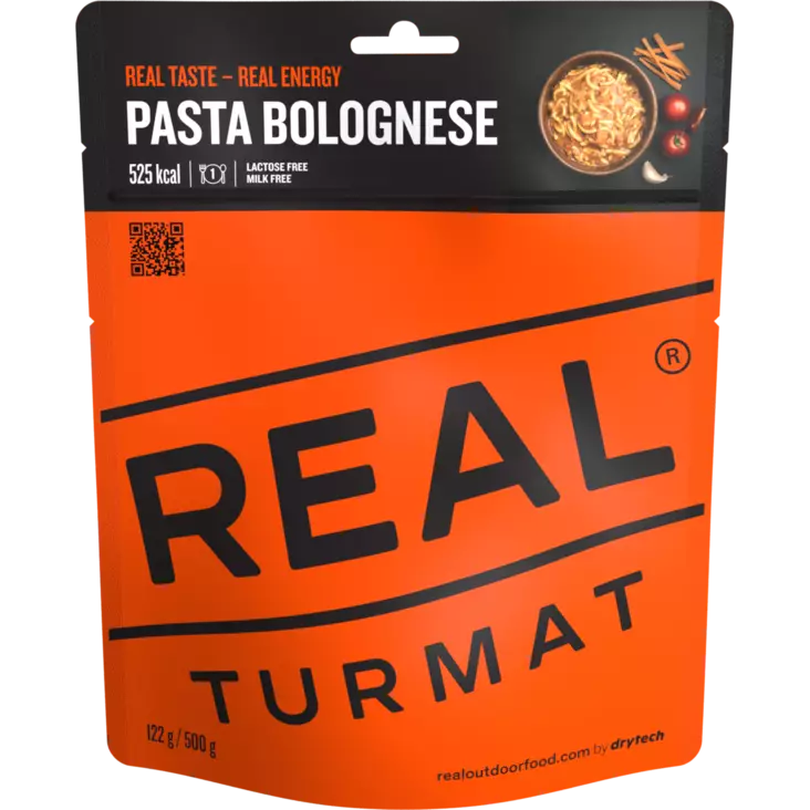 Real Turmat Pasta Bolognese - Campingmahlzeiten - 7036480052133 - 2