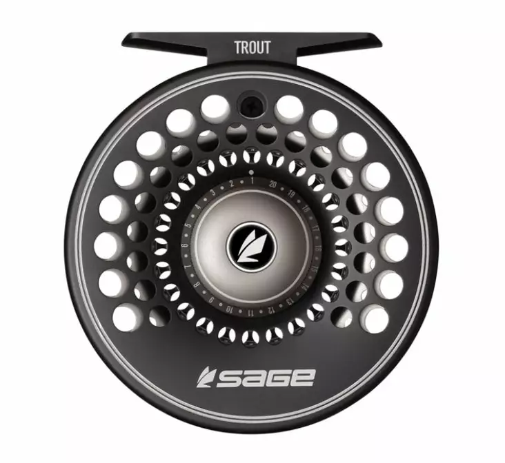 Sage Trout Reel Stealth/Silver - Sage-Fliegenrollen - 644269248003 - 1