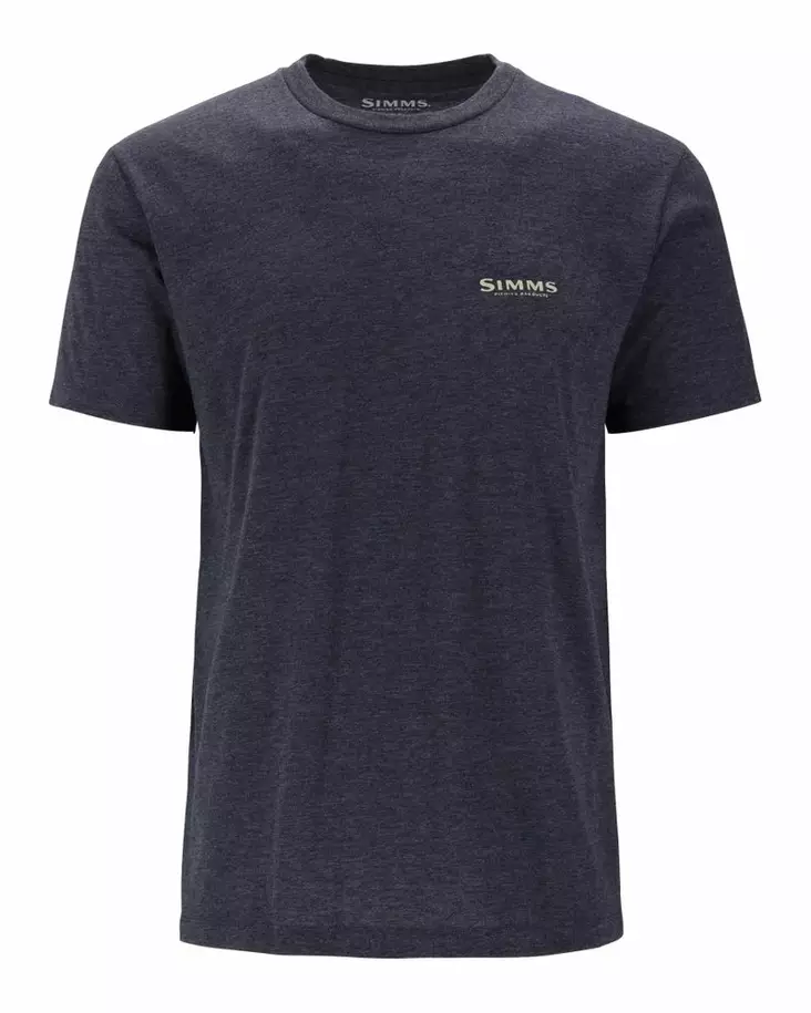 Simms Classic Tackle T-Shirt Navy Heather - Herren-T-Shirts - 694264679043 - 1