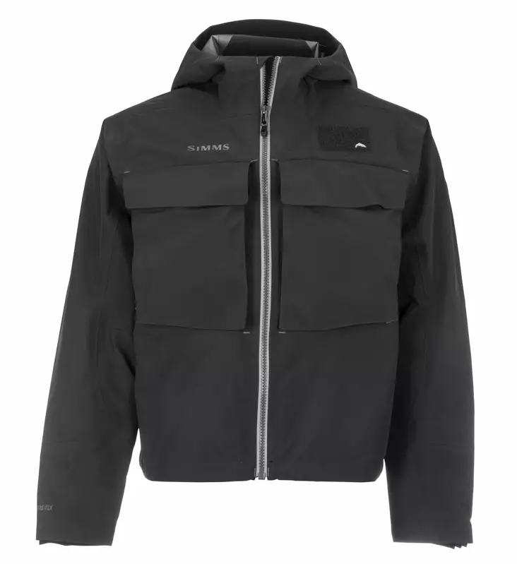 Simms Guide Classic Jacket Carbon - Watjacken - 694264541203 - 1