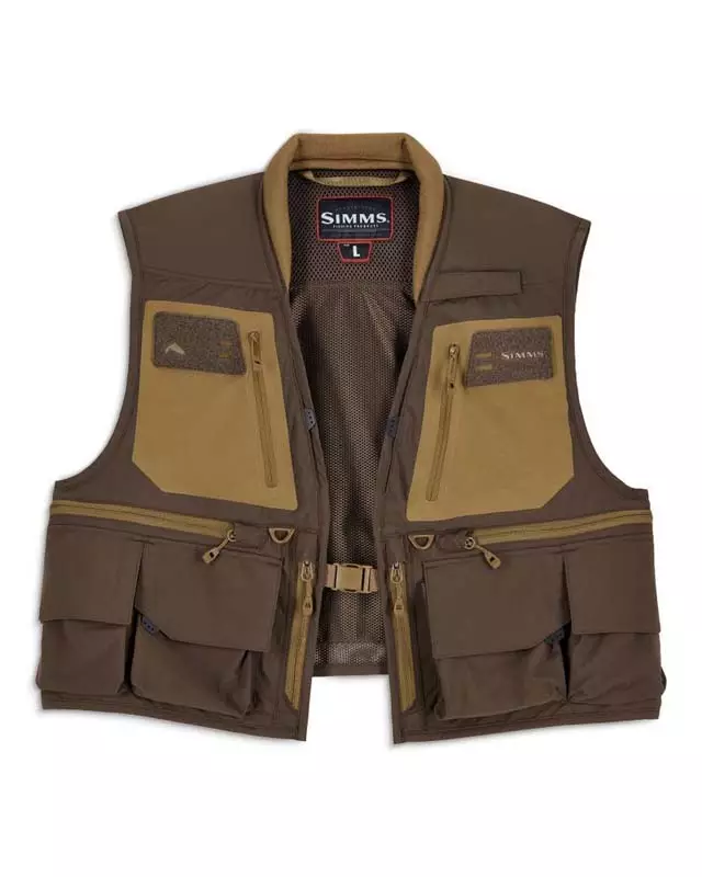 Simms Headwaters Vest Hickory - Fliegenfischen-Westen - 694264711873 - 1