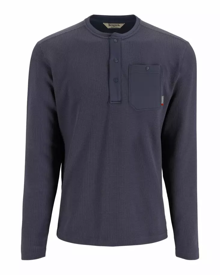 Simms Highline Henley Selvedge - Hemden - 694264659823 - 2