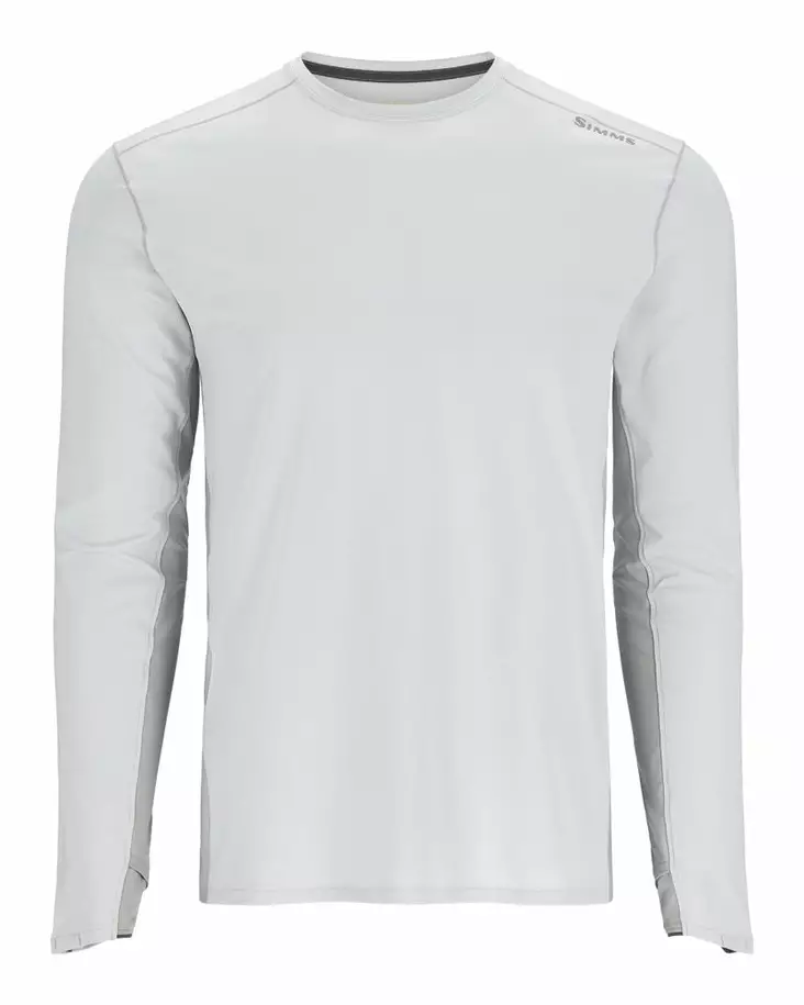 Simms SolarFlex Crew Sterling/Cinder - Hemden - 694264611623 - 2