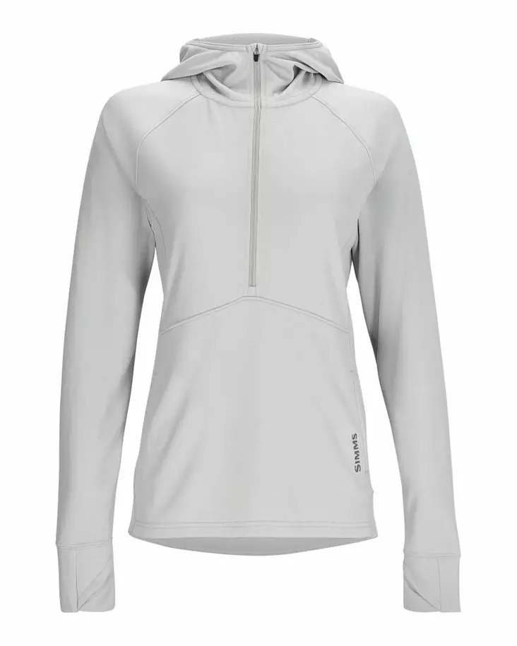 Simms Women's BugStopper Hoody Sterling Heather - Sweatshirts - 694264649923 - 2