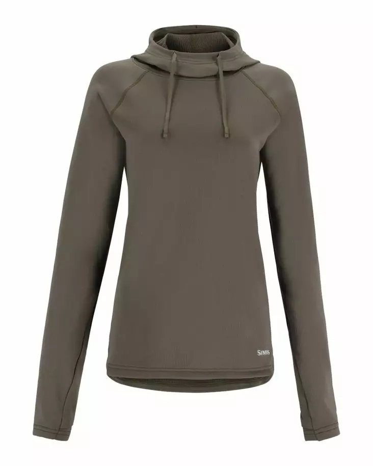 Simms Women's Heavyweight Baselayer Hoody Loden - Unterhemd - 694264655733 - 2