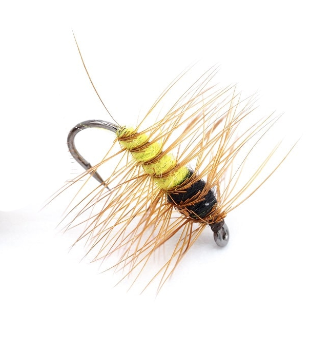 Super Pupa Yellow Dry Fly - Trockenfliegen - 06429810537553 - 1
