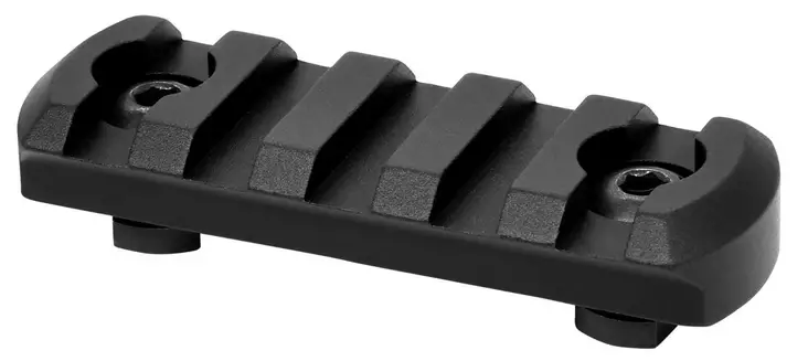 Warne M-LOK 5 Slot Rail, Black - Gewehrteile - 656813107513 - 1