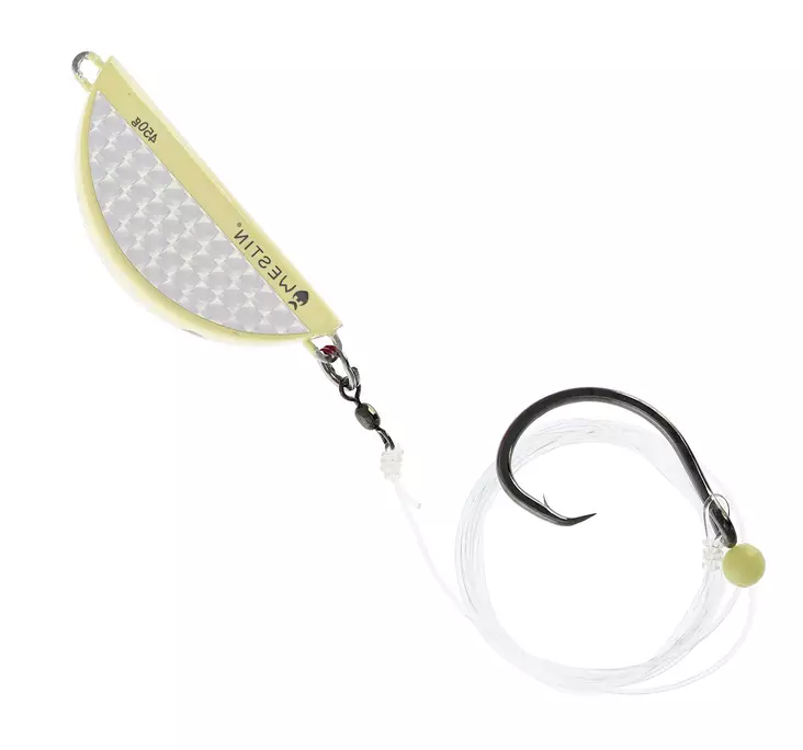 Westin Halibut Anti Twist Circle 550g Glow - Meeresangel-Jigs - 5707549537473 - 1