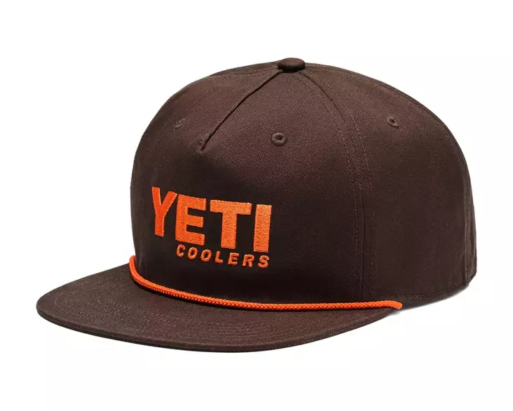 YETI Coolers Flat Brim Rope Hat Coffee - Andere Kopfbedeckungen - 888830627273 - 1