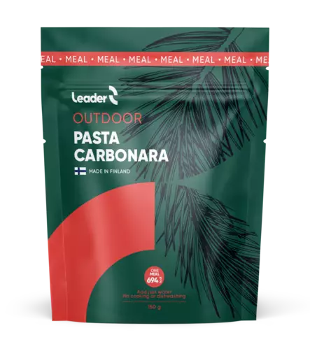 Leader Outdoor Pasta Carbonara 150g - Campingmahlzeiten - 6430080443284 - 1