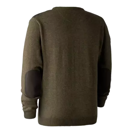 Deerhunter Harrington V-Neck Knit Cypress - Hemden - 5702827160084 - 2