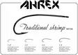 Ahrex NS156 Traditional Shrimp - Meerforellenhaken - 655043954874 - 3