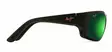 Maui Jim Haleakala - Matte Black Frame with Green Mirror Lens - Kunststofflinsen - MM419-044 - 3
