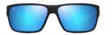 Maui Jim Uila Black Matte Blue Hawaii - Glaslinsen - 603429079604 - 2