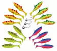 Patriot Baitfish 6cm Dark Water Mix - Klassische Weichköder - 6417512539364 - 1