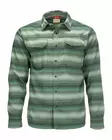 Simms Gallatin Flannel Shirt Moss Stripe - Hemden - 694264554074 - 1
