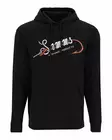 Simms Hook and Loop Hoody Black - Sweatshirts - 694264667354 - 1
