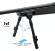 UTG RECON FLEX II Bipod 7.1"- 9.1" M-LOK - Zweibeine - 4717385556324 - 3