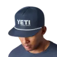 Yeti Flat Brim Rope Hat Navy - Kappen - 888830270844 - 3