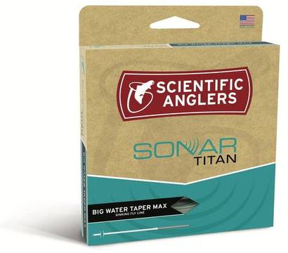Scientific Anglers Sonar Titan Big Water Taper Max Sink - Sinkend - 840309121804 - 1
