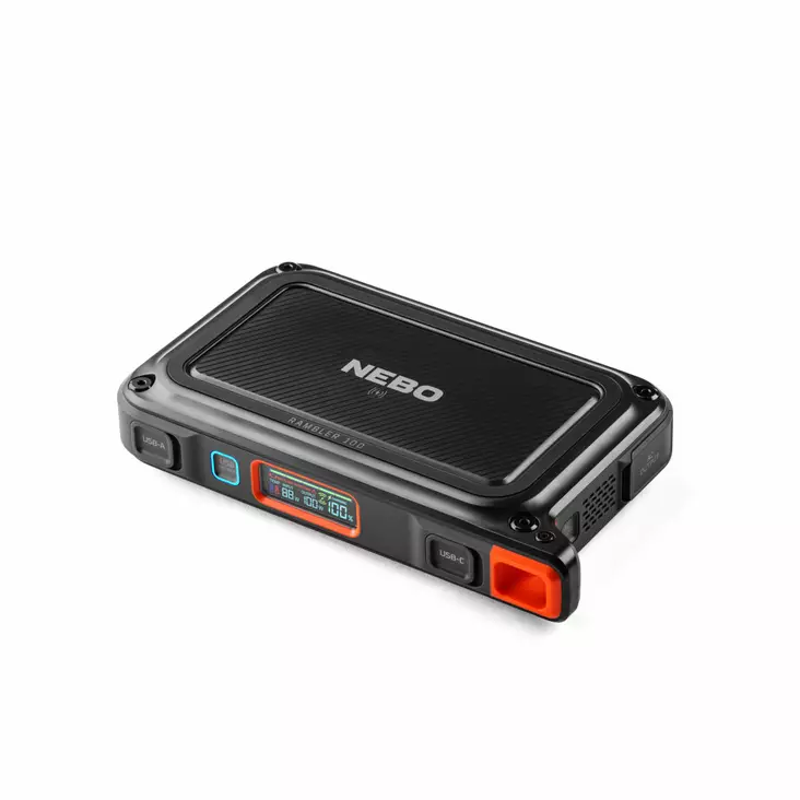 NEBO Rambler 100K Powerbank with Light - Batterieladegeräte - 5060945230844 - 1
