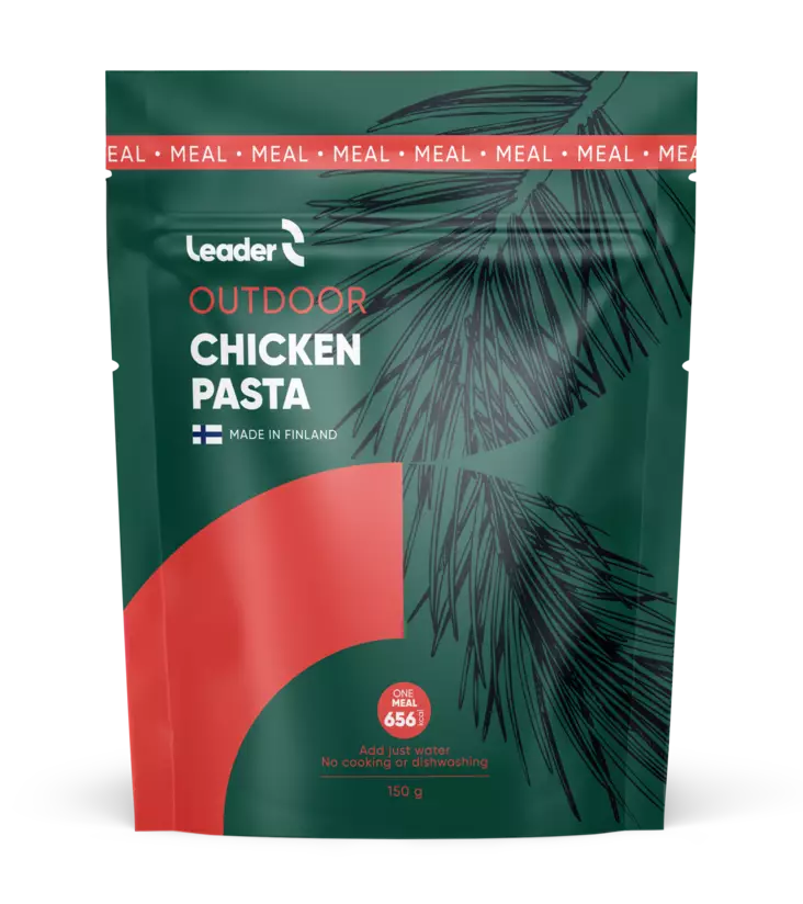 Leader Outdoor Chicken Pasta 150g - Campingmahlzeiten - 6430080443314 - 1