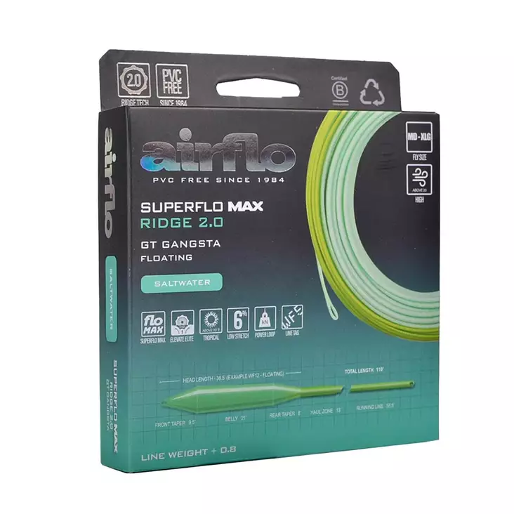 Airflo Superflo Max Ridge 2.0 GT Gangsta - Schwimmend - 614910107164 - 1