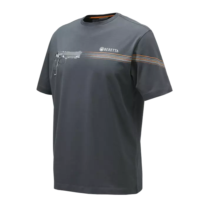 Beretta 92 T-shirt Ebony - Hemden - 8051832532124 - 1