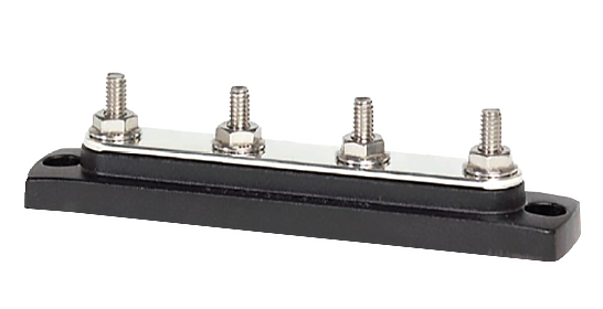 Blue Sea Systems BusBar 4x1 4in-20 Stud Common Bus - Batteriezubehör - 632085023034 - 1