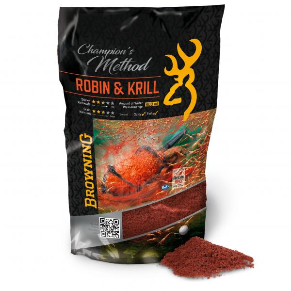 Browning Champion's Method Robin & Krill 1kg - Köder - 4029569248674 - 1