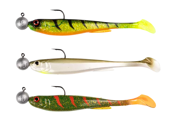 Daiwa Prorex Slim Shady Perch/Zander - Klassische Weichköder - 5055545252334 - 1