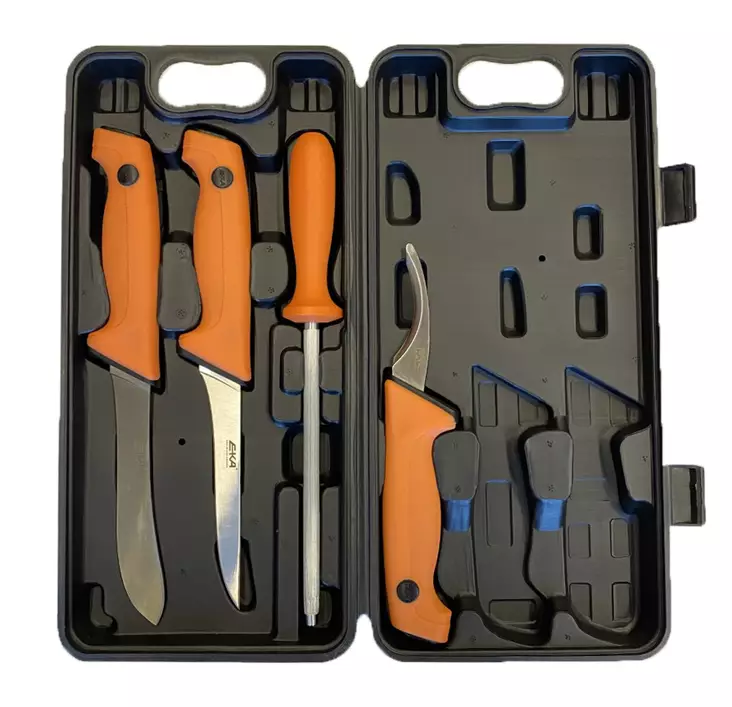EKA Butcher Set Orange - Jagdmesser - 7391537730434 - 3