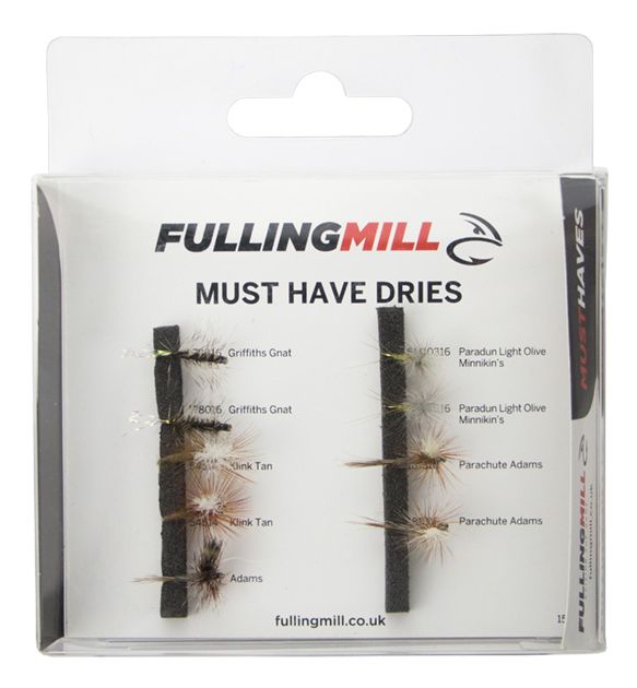 Fulling Mill Must Have Dries - Fliegen-Sortimente - 5054302048784 - 1
