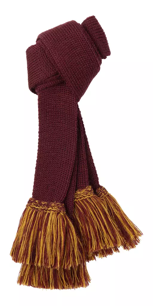 Laksen Garter Ties Wine W/Gorse+wine Fringe - Andere Jagdbekleidung - 5707953729174 - 1