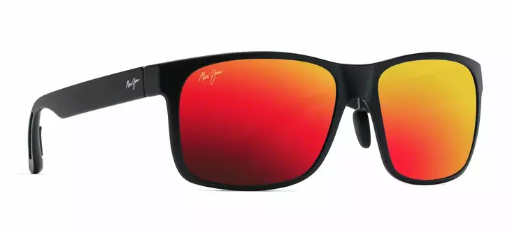 Maui Jim Red Sands - Matte Black Frame with Hawaii Lava Lens - Kunststofflinsen - MM432-044 - 1