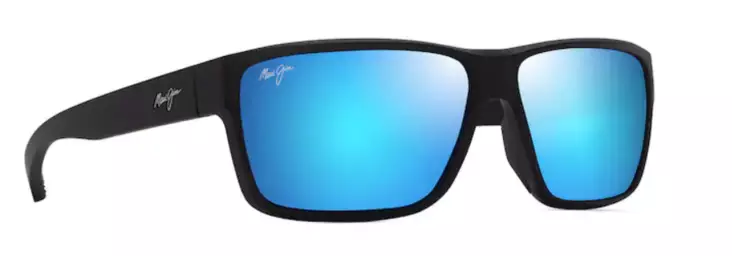 Maui Jim Uila Black Matte Blue Hawaii - Glaslinsen - 603429079604 - 1
