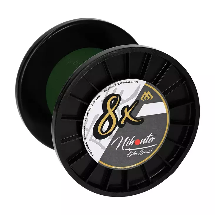 Mikado Nihonto Octa Braid 900m Green - Geflochtene Schnüre - 5900637814894 - 1