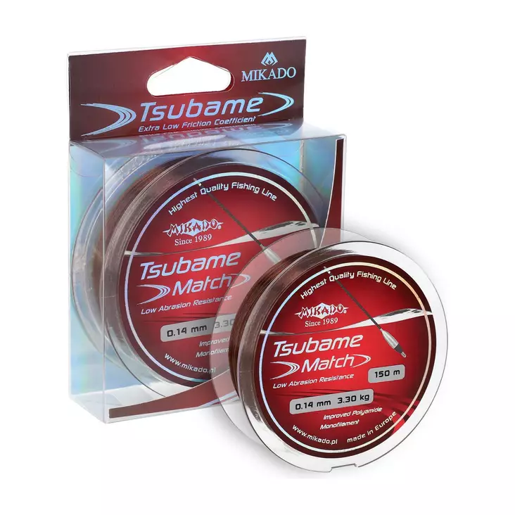 Mikado Tsubame Match 0,28mm 150m - Monofile Feeder- & Matchschnüre - 5900637505624 - 1