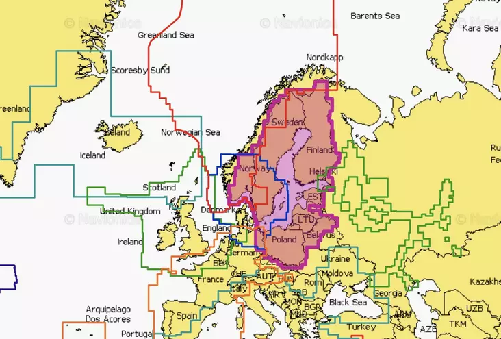 Navionics Updates Pre - Karten - 8054242909104 - 1