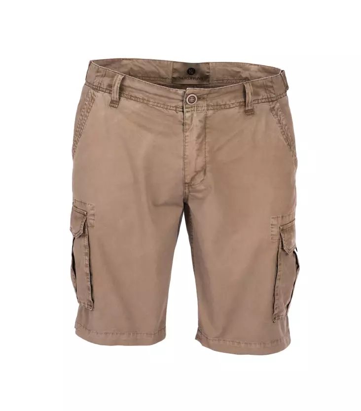 Nordhunt Tarangire Stretch Shorts Desert Khaki - Hemden - 1000000014754 - 1