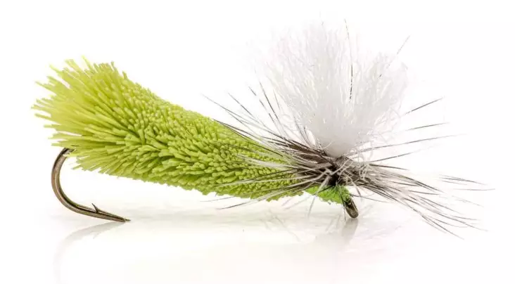Parachute Caddis Chartreuse #6 - Trockenfliegen - 8859202539274 - 1