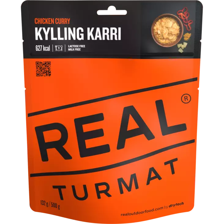 Real Turmat Chicken Curry - Campingmahlzeiten - 7036480052324 - 2