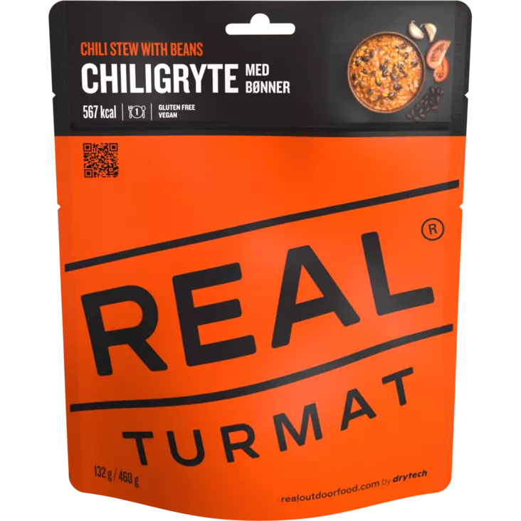 Real Turmat Chili Stew - Campingmahlzeiten - 7036480052294 - 2