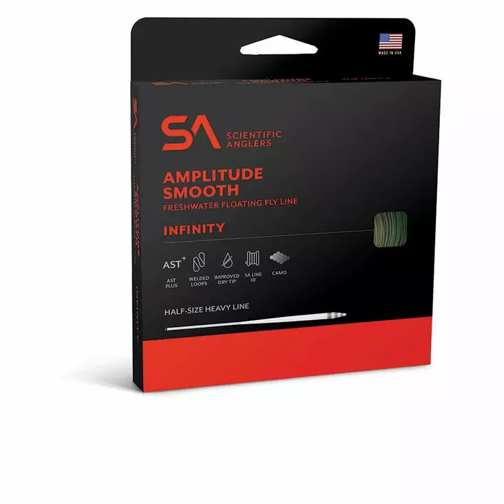 Scientific Anglers Amplitude Smooth Infinity Orange - Schwimmend - 840309141024 - 2