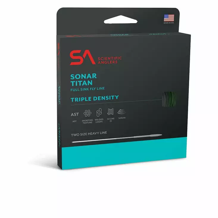 Scientific Anglers Sonar Titan Triple Density I/S2/S3 - Sinkend - 840309136044 - 2